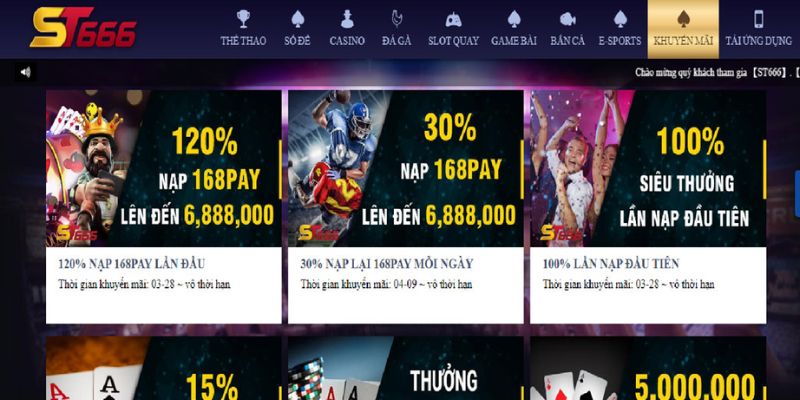Các trò chơi và dịch vụ trò chơi cấp độ Sbotop - Sbotop